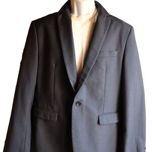 Vintage Men's Navy Blazer Single Breasted Jacket Long Sleeve 41R